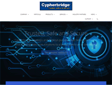 Tablet Screenshot of cypherbridge.com